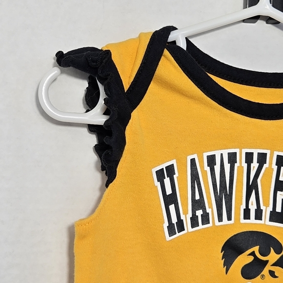 Hawkeyes Girl Yellow Romper - Picture 4 of 7